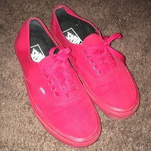 Vans (Red)